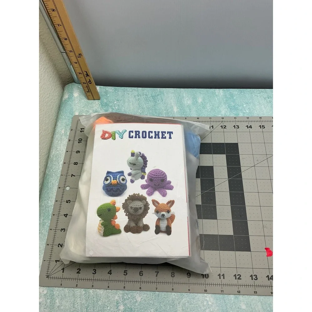 DIY Crochet Kit Amigurumi Animal‎ Crochet Set Beginners Complete Craft Project